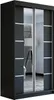 Schwebetürenschrank Kleiderschrank ERA 120 cm Schrank Produktbild-Vorschau 2
