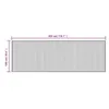 vidaXL Tappeto rettangolare naturale chiaro 100x300 cm Anteprima dell’immagine prodotto 8