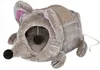 katzenkorb Luke 35 x 33 cm Plüsch/Sisal/Polyester grau Produktbild-Vorschau 13