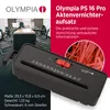 Olympia 2719 Olympia Aktenvernichter PS 16 Pro schwarz Anteprima dell’immagine prodotto 2