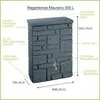 Regentonne 300 l eckig MAURANO anthrazit Produktbild-Vorschau 2