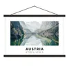MuchoWow® Textilposter Österreich - Alpen - Wasser - Berg Produktbild-Vorschau 1
