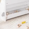 SoBuy Detský regál Montessori so 4 otvorenými priehradkami Náhľad obrázku produktu 7