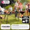 Skládací hliníkový kempingový stůl tectake® Bastian, Náhled obrázku produktu 9