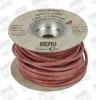 A spool of red ignition cable is shown on a white and light gray background. Produktbild-Vorschau