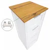 Szafka łazienkowa wąska 4 szuflady słupek biały 30x30x81 Podgląd zdjęcia produktu 7