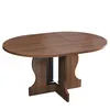 Mondeer Table de salle à manger ronde extensible 110-150 cm Voir les images du produit 11