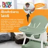 Baby Vivo Design 2in1 Kinderhochstuhl - Oscar in Grün Produktbild-Vorschau 8