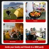 SUNJAS Holzkohlegrill CA-208 BBQ Kugelgrill XXXL Standgrill Produktbild-Vorschau 5