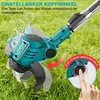 Akku-Rasentrimmer, Freischneider, Motorsense, mit 2x 21V Produktbild-Vorschau 4