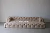 Chesterfield Design Couch Polster Sofas Textil Sofa Produktbild-Vorschau 3