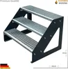 Mřížové ocelové volně stojící schodiště 3 stupně Náhled obrázku produktu 2