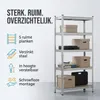 IvoQ Stellingkast – 180 x 90 x 40 cm – 5 Verstelbare Productafbeelding-voorbeeld 2