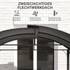 Outsunny Grillpavillon 233 x 110 x 235 cm winddicht Produktbild-Vorschau 4