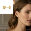 Ohrstecker echt Gold 585 (14 kt) diamantiert Produktbild-Vorschau 1