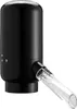 A black electric wine dispenser with a clear spout is shown against a white background. Anteprima dell’immagine prodotto