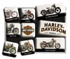 Harley Kühlschrank-Magnete 9 Stück Retro Nostalgic-Art Produktbild-Vorschau 1
