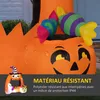 Halloween, nafukovací dekorace ve tvaru dýně – dekorativní Náhled obrázku produktu 6