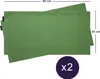 Set di 2 federe Brielle in 100% cotone con cerniera Anteprima dell’immagine prodotto 3