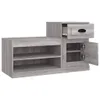 vidaXL Schuhschrank Grau Sonoma 100x42x60 cm Holzwerkstoff Produktbild-Vorschau 9