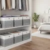 SONGMICS Aufbewahrungskörbe, 6er Set, faltbare Stoffboxen Produktbild-Vorschau 5