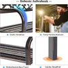 COSTWAY Banc de jardin Banc de parc avec Welcome, banc Voir les images du produit 3