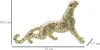 o Ferretti figurka lamparta 33x7,7x19,5 cm złoty czarny Podgląd zdjęcia produktu 6