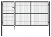 Cancello da giardino con paletto in acciaio 350×140 cm Anteprima dell’immagine prodotto 6
