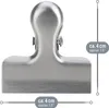com-four® 10x Verschlussklammern, kleine Verschlussclips Produktbild-Vorschau 6
