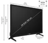 Telefunken XH24TO550S Fernseher 24 Zoll HD Smart TV HDR, 6 Produktbild-Vorschau 3