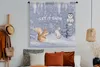 MuchoWow® Wandteppich Wandbehang Winter - Eichhörnchen - Produktbild-Vorschau 4