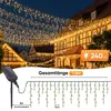 SALCAR 240 LED Solar Eisregen Lichterkette 7,8m mit Produktbild-Vorschau 5