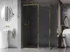 Mexen Kioto-XF Walk-In-Duschwand mit Rahmen 130 x 70 cm, Produktbild-Vorschau 2
