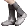1 Paar Wasserdicht Schuhüberzieher, Lange Rutschfeste Regen Produktbild-Vorschau 1