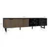TV-Schrank, TV Board, verstellbarer LED-Beleuchtung, zwei Produktbild-Vorschau 7