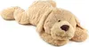 A plush dog toy lying on a white background. Podgląd zdjęcia produktu