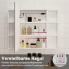 LED Spiegelschrank mit Seiteschrank 90x70 cm, beschlagfrei, Produktbild-Vorschau 6