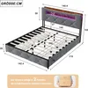 ProximaX Grau Schubladenbett 140×200 cm – Mit weichem Produktbild-Vorschau 7