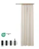 Gardine Aura Voile Transparent HOOMstyle 140x270cm - Produktbild-Vorschau 3