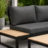 Greemotion Lounge-Set Rio, mit Teakholz-Teilen Schwarz  Produktbild-Vorschau 4