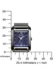 A watch is shown next to a ruler for size reference. Voir les images du produit