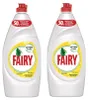 Two bottles of Fairy dish soap are shown side-by-side against a white background. Podgląd zdjęcia produktu