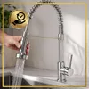 Kuchyňská baterie, stříbrná, flexibilní, 53 cm, 2 proudové Náhled obrázku produktu 4