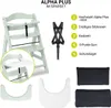 Hauck Hochstuhl Alpha Plus Mint - im Sparset Produktbild-Vorschau 2