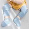 Genouillères pour bébés, ensemble de chaussettes, coton Voir les images du produit 5