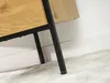Vešiak so šuplíkmi KIAN - dub / čierny Náhľad obrázku produktu 7