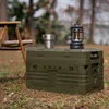 Klappbare Campingbox mit Deckel Grün 42L NCB4003 NILS CAMP Produktbild-Vorschau 7