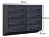 Cassette postali condominiali GDS antracite RAL 7016, 8 Anteprima dell’immagine prodotto 5