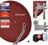 DUR-line Select 75/80cm Komplettanlage ziegelrot + Single Produktbild-Vorschau 2