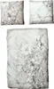 Baumwolle Satin Bettwäsche Blumen Grau 135x200 80x80: 4 Produktbild-Vorschau 1